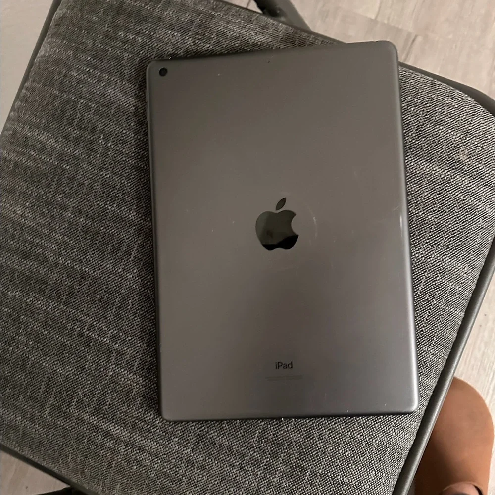 Apple Gray iPad with Smooth Matte Finish and Iconic Logo